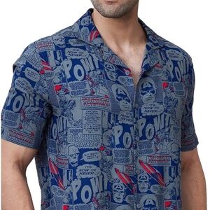 Captain America Graphic SS Shirt